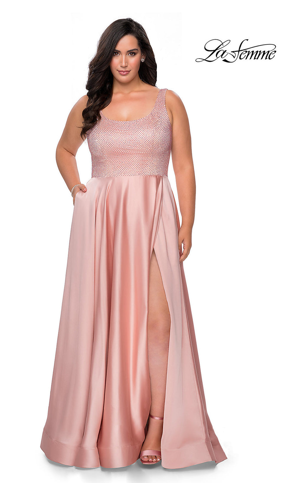 Pink Plus Size Dresses