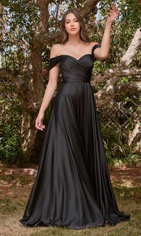 Black Long Formal Dress 7493 by Ladivine
