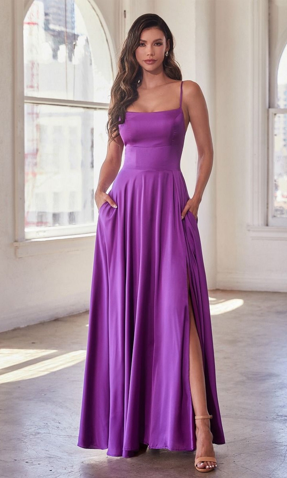 Formal Long Dress B8402 By Ladivine